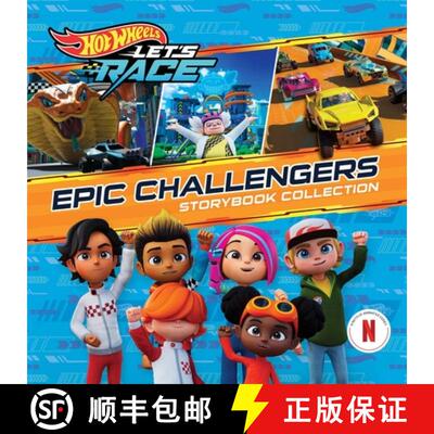 【3-4周达】精装 Hot Wheels Let's Race: Epic Challengers Storybook Collection [9781640365926]