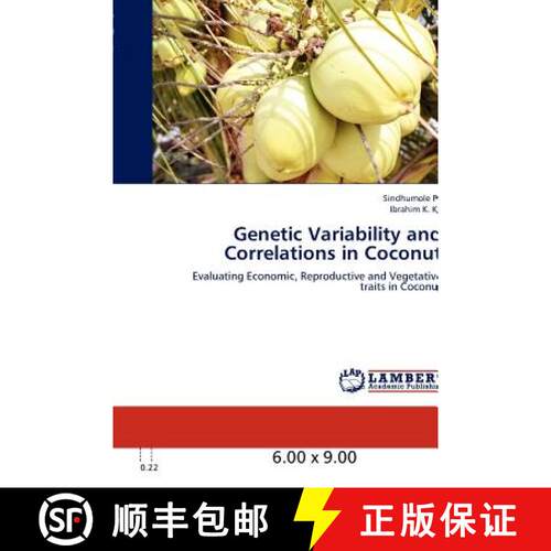预订 Genetic Variability and Correlations in Coconut [9783846556245]