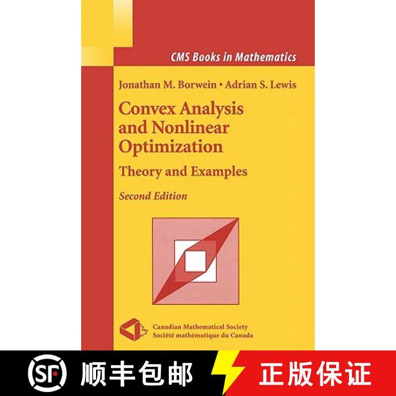 【3-4周达】Convex Analysis and Nonlinear Optimization : Theory and Examples [9781441921277]