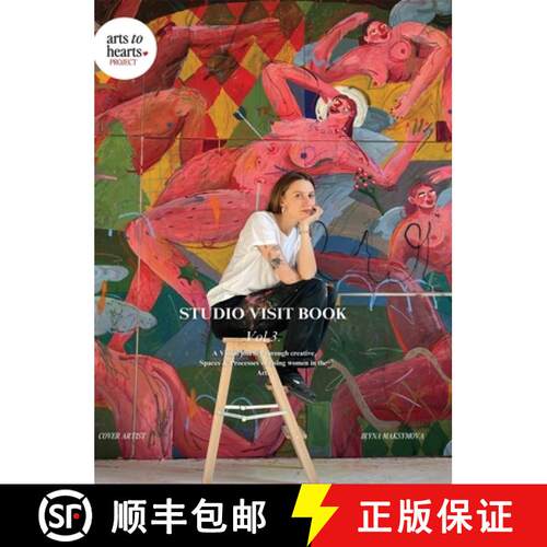 【3-4周达】精装 Studio Visit Book Volume 3: A Visual Journey through Creative Spaces & Processes of R... [9788196849627]