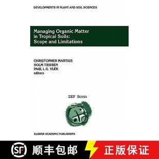 Tropical Matter Managing Proceedings Soils Worksho... and Organic Limitations 4周达 9781402004551 Scope