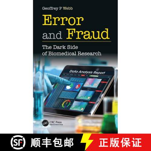 【3-4周达】精装 Error and Fraud: The Dark Side of Biomedical Research [9780367469931]