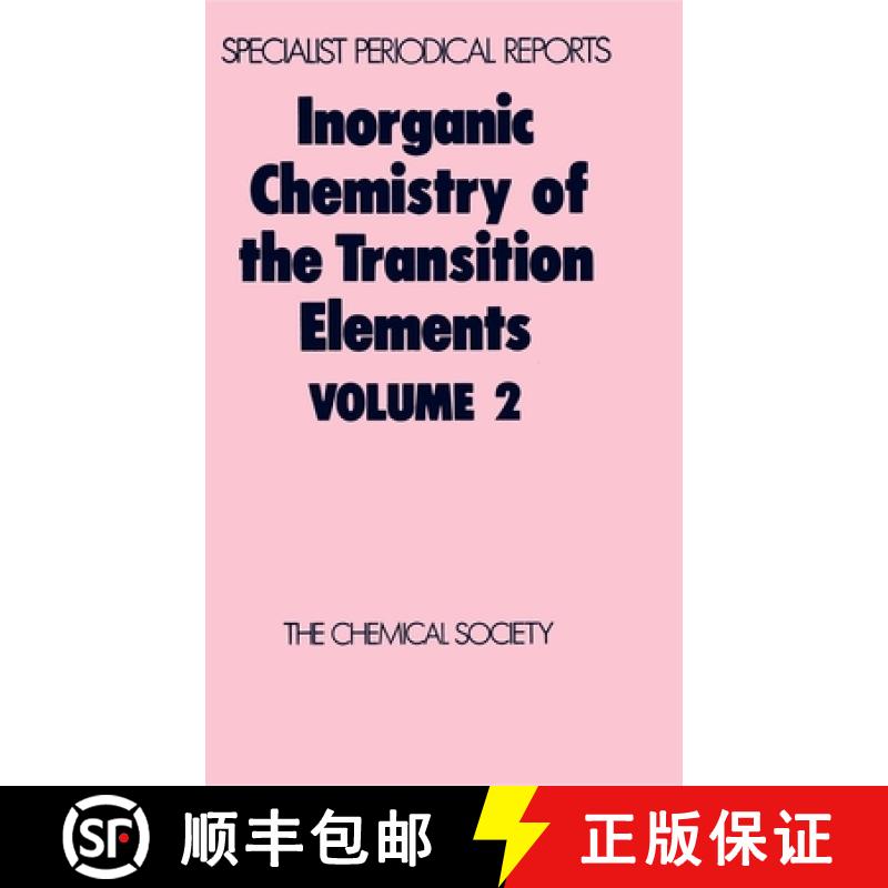 【3-4周达】Inorganic Chemistry of the Transition Elements : Volume 2 [9780851865102]