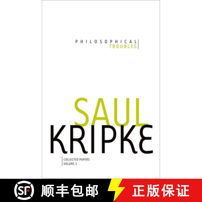 【2-3周达】Philosophical Troubles, Volume I: Collected Papers [9780199992928]