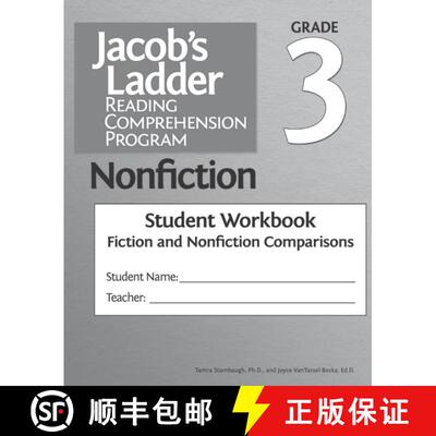 【3-4周达】Jacob's Ladder Reading Comprehension Program: Nonfiction Grade 3, Student Workbooks, Ficti... [9781618219602]
