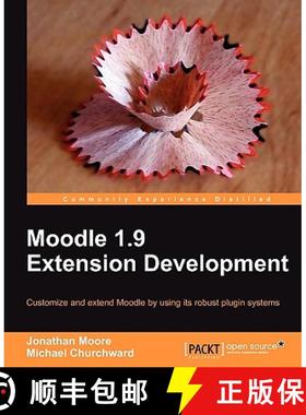 预订 Moodle 1.9 Extension Development: Customize and Extend Moodle by Using its Robust Plugin Systems [9781847194244]