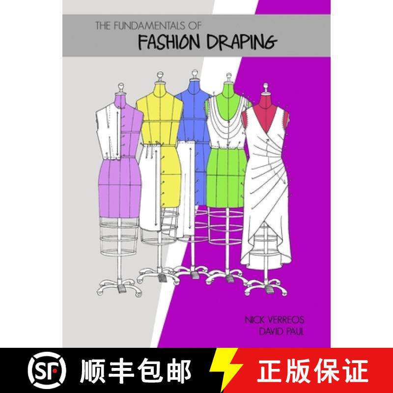 【3-4周达】The Fundamentals of Fashion Draping [9780999454343]