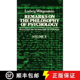 Philosophy the Remarks 9780226904344 Psychology 預(yù)訂 Cloth