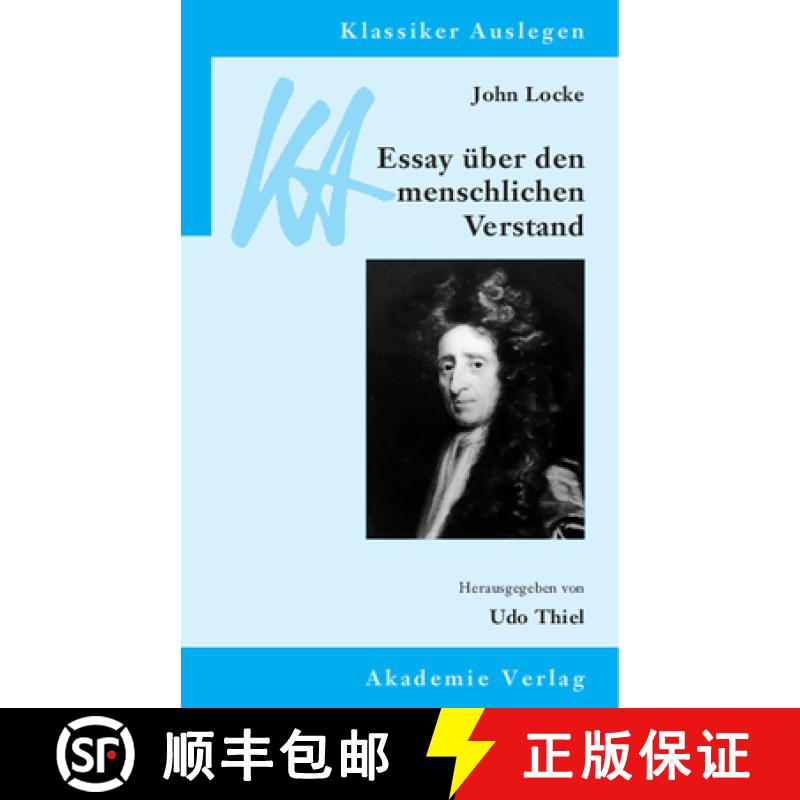预订 John Locke: Essay über den menschlichen Verstand [9783050044811]