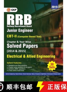 【3-4周达】RRB 2019 - Junior Engineer CBT II 30 Sets : Chapter-Wise & Year-Wise solved Papers (2014 &... [9789389310207]