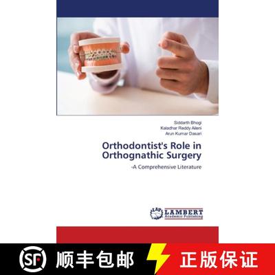 【2-3周达】Orthodontist's Role in Orthognathic Surgery [9786205639481]