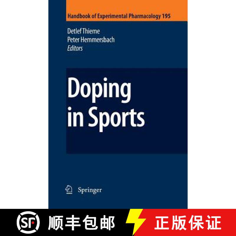 【3-4周达】Doping in Sports [9783642261664]