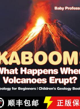【3-4周达】Kaboom! What Happens When Volcanoes Erupt? Geology for Beginners | Children's Geology Books [9781541938199]