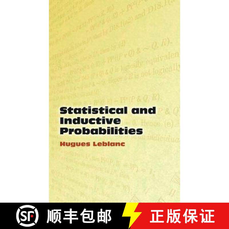 预订 Statistical and Inductive Probabilities [9780486449807]