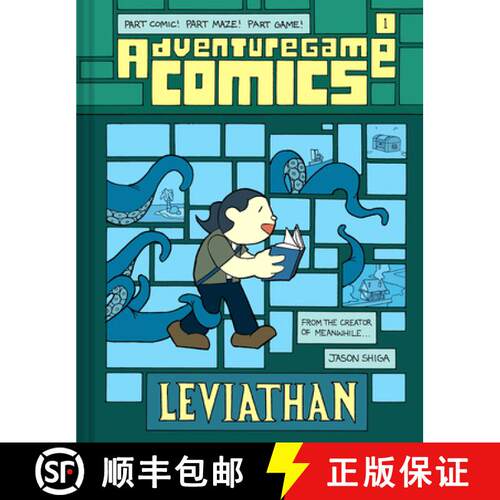 预订 精装 Adventuregame Comics: Leviathan (Book 1): An Interactive Graphic Novel [9781419757792]