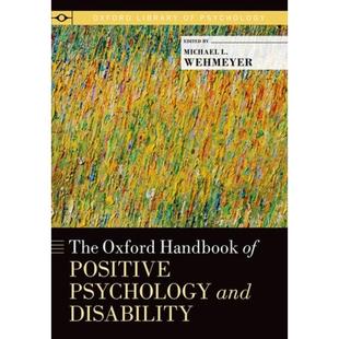 4周达 Disability Oxford 9780190227500 Handbook Positive and Psychology 牛津积极心理学与残疾人手册