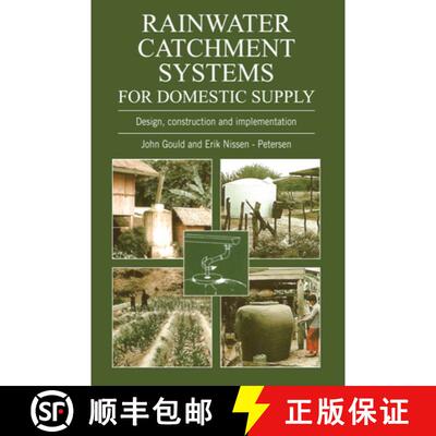 【3-4周达】Rainwater Catchment Systems for Domestic Supply : Design, Construction and Implementation [9781853394560]