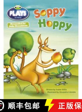 【3-4周达】Julia Donaldson Plays Green/1B Soppy Hoppy 6-pack [9781447927570]