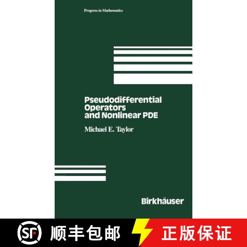 【3-4周达】Pseudodifferential Operators and Nonlinear Pde [9780817635954]