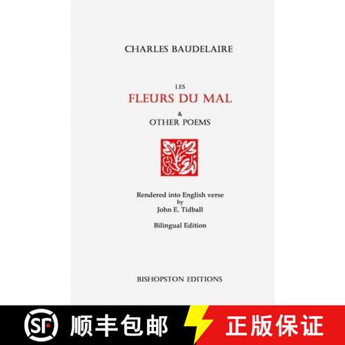【3-4周达】Les Fleurs du mal and Other Poems [9781919177250]