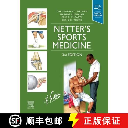【3-4周达】精装 Netter's Sports Medicine [9780323796699]
