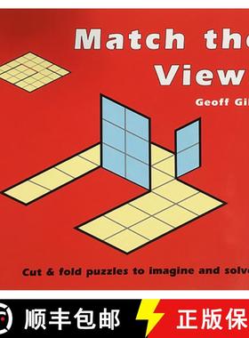 【3-4周达】Match the Views: Cut and Fold Puzzles to Imagine and Solve [9781899618552]