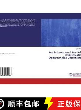 预订 Are International Portfolio Diversification Opportunities Decreasing? [9783330352261]