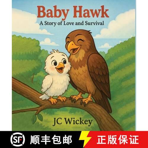 【3-4周达】精装 Baby Hawk: A Story of Love and Survival [9798349559228]