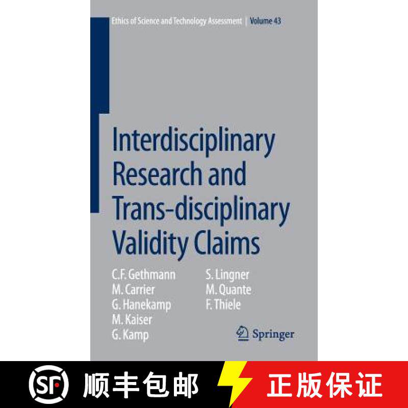【3-4周达】Interdisciplinary Research and Trans-Disciplinary Validity Claims [9783319113999]