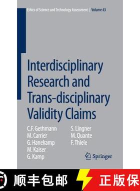 【3-4周达】Interdisciplinary Research and Trans-Disciplinary Validity Claims [9783319113999]