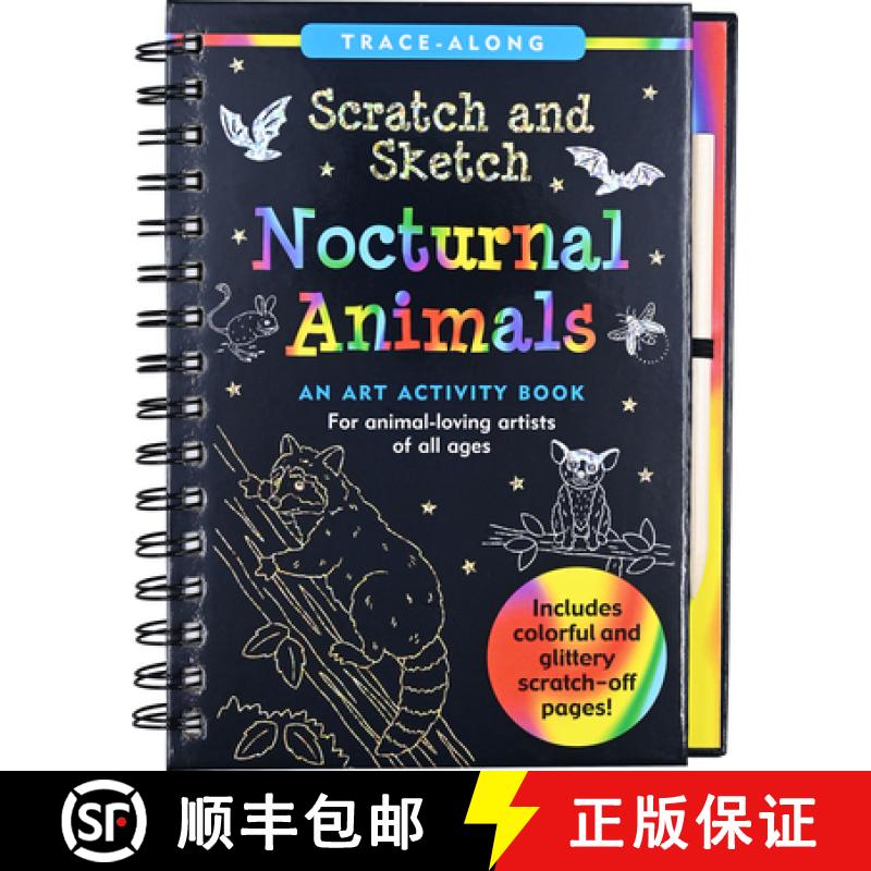 Scratch & Sketch Nocturnal Animals [9781441344717]