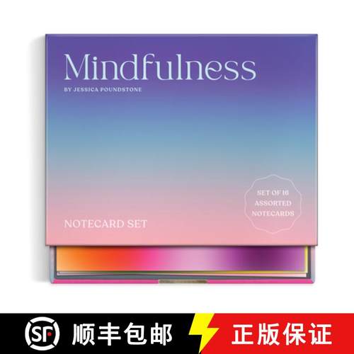 【3-4周达】Mindfulness by Jessica Poundstone Greeting Card Assortment [9780735379787]