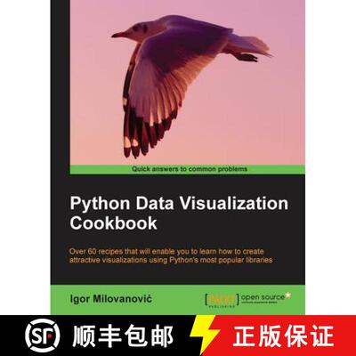 预订 Python Data Visualization Cookbook [9781782163367]