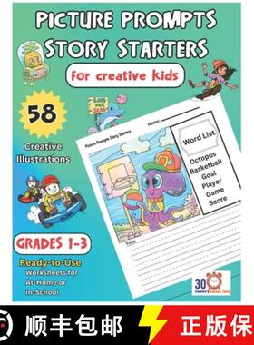 【3-4周达】Picture Prompts Story Starters [9798986467214]
