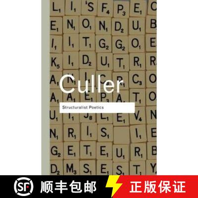 【3-4周达】精装 Structuralist Poetics: Structuralism, Linguistics and the Study of Literature [9780415289887]
