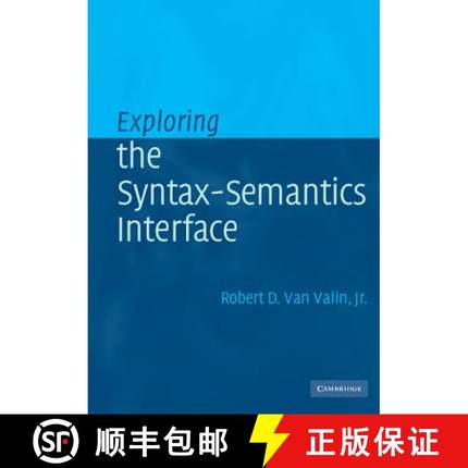 【3-4周达】Exploring the Syntax-Semantics Interface [9780521010566]