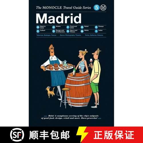 【3-4周达】The Monocle Travel Guide to Madrid: The Monocle Travel Guide Series [9783899556247]
