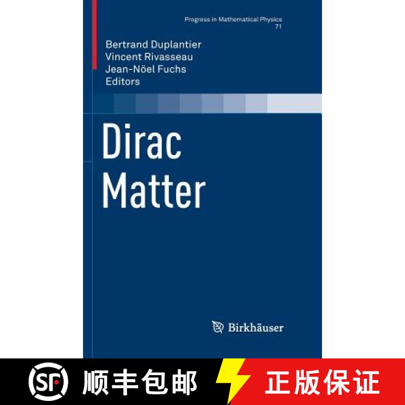 【3-4周达】Dirac Matter [9783319813110]