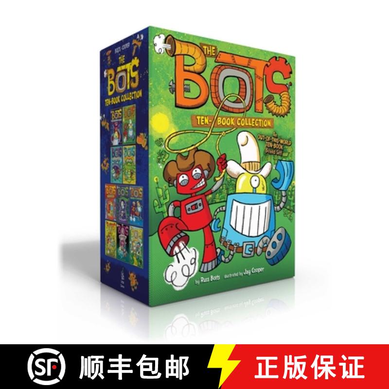 【3-4周达】The Bots Ten-Book Collection: The Most Annoying Robots in the Universe; The Good, the Bad,... [9781665907934]