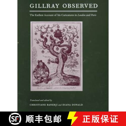 【3-4周达】精装 Gillray Observed : The Earliest Account of his Caricatures in London und Paris [9780521580755]