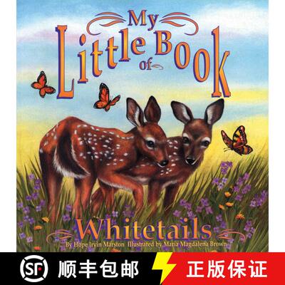 【3-4周达】My Little Book of Whitetails [9781630763664]