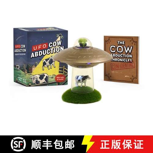 【3-4周达】UFO Cow Abduction: Beam Up Your Bovine (with Light and Sound!) [9780762493418]