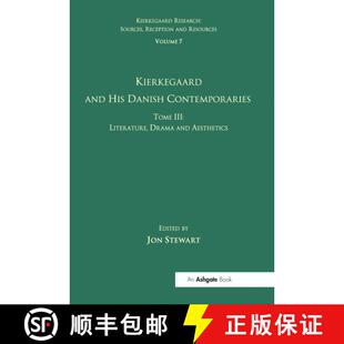 Literature 4周达 Tome Kierkegaard Contemporaries Drama Danish Volume His and 9781032099460 Aest... III