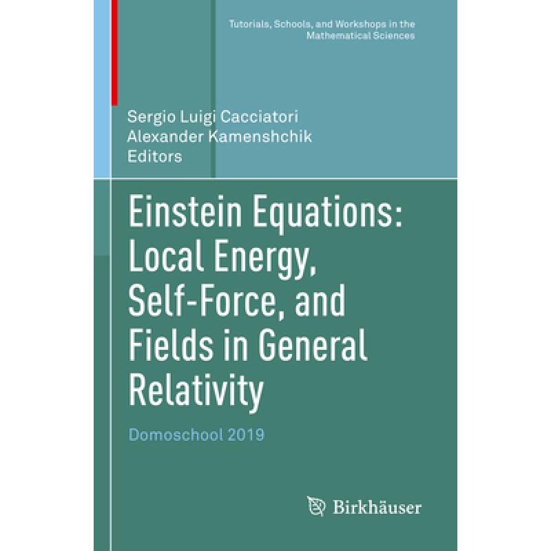 【4周达】Einstein Equations: Local Energy, Self-Force, and Fields in General Relativity: Domoschool 2019[9783031218477]-封面