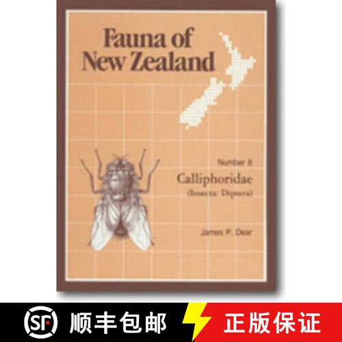 预订 Fauna of New Zealand, No 8: Calliphoridae (Insecta: Diptera) [9780477067645]