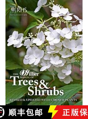 【3-4周达】Hillier Manual of Trees & Shrubs: Revised & updated with 1,500 new plants [9781907057984]