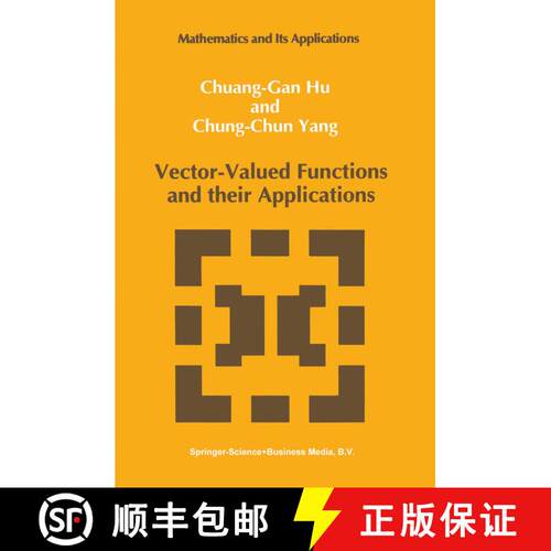 【3-4周达】Vector-Valued Functions and their Applications [9789048141234]