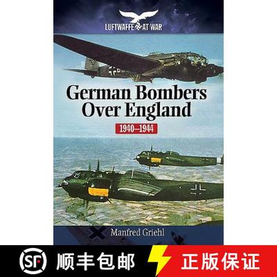 【3-4周达】German Bombers Over England : 1940-1944: 1940-1944 [9781848327955]