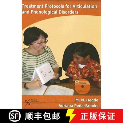 【4周达】Treatment Protocols for Articulation and Phonologic Disorders [With CDROM] [9781597560849]