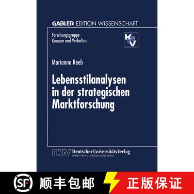 【3-4周达】Lebensstilanalysen in der strategischen Marktforschung [9783824465767]